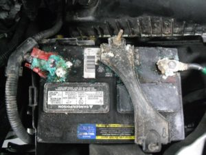 Corroded Battery System